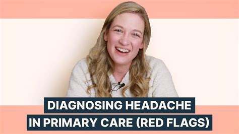 Diagnosing Headache in Primary Care: Red Flags