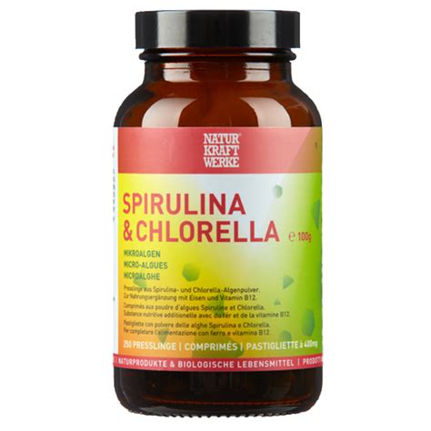 Naturkraftwerke Spirulina Chlorella Presslinge St Ck Kaufen