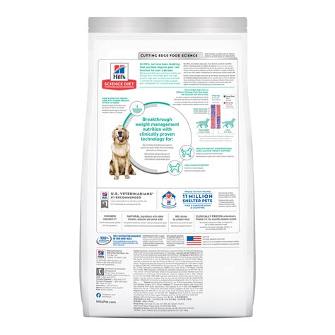 Hills Science Diet Perfect Weight Chicken Recipe Adult Dry Dog Food 5