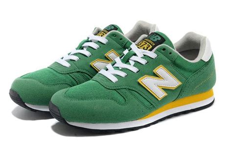 Nb 373 Green Yellow Running Shoes For Men New Balance Shoes Womens
