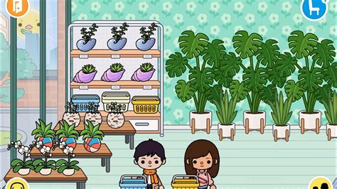 Toca Life World Plant Shop Toca Boca World Gameplay Youtube