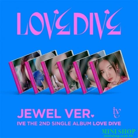 Ive Love Dive 2nd Single Album Jewel Ver Limited Edition