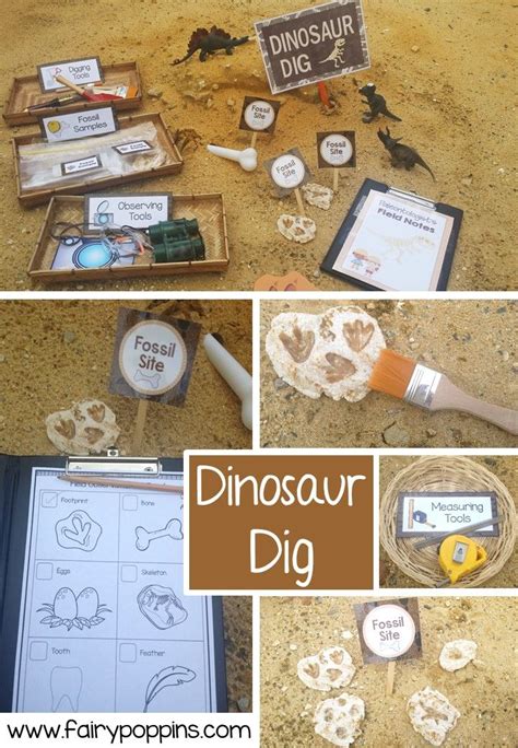 Dinosaur Dig Dramatic Play Center Pretend Play Dino Dig Artofit