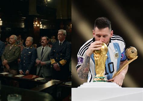 Après Que Lionel Messi A Remporté La Troisième Coupe Du Monde De La Fifa Pour Largentine Il