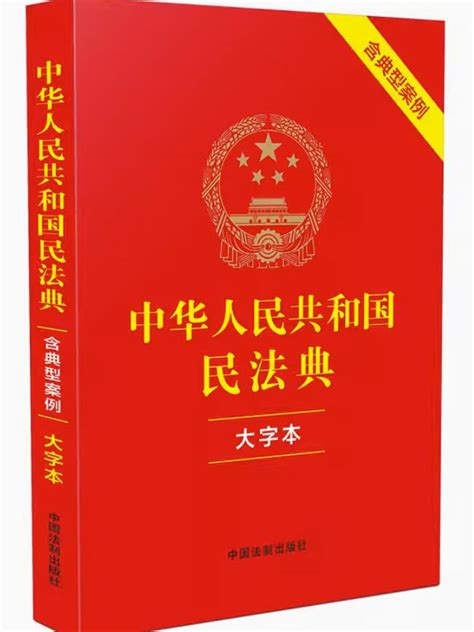 中华人民共和国民法典（大字本）（含典型案例）