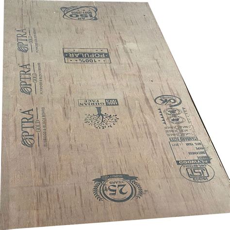 Poplar Mm Optra Popular Plywood Board For Furniture At Rs Sq Ft