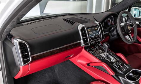 Porsche Cayenne 2017 Interior Red Cabinets Matttroy