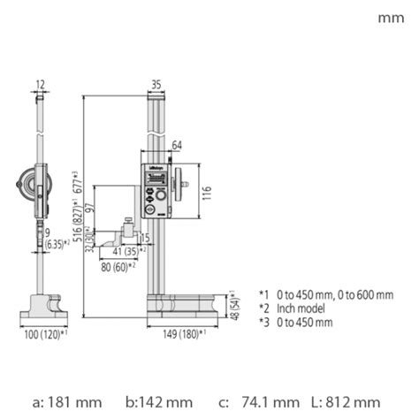 Mitutoyo Absolute Digimatic Height Gauge Spc Data Output