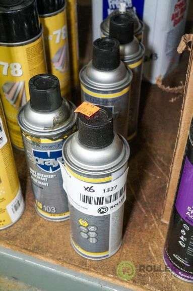 6 Sprayon Rest Penetrant And Gunk Antifreeze And Rust Guard Roller