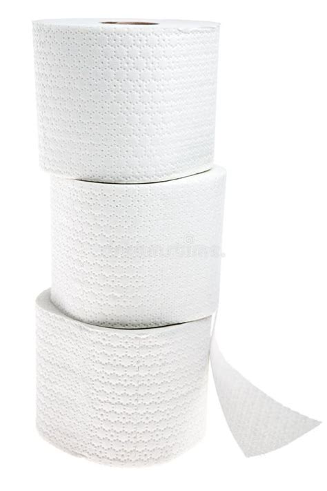 Stack Of Toilet Paper Stock Image Image Of Accessories 21799497