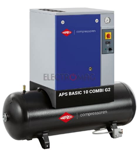 AirPress APS 10 Basic G2 Combi Kompresor śrubowy 10 bar Sklep