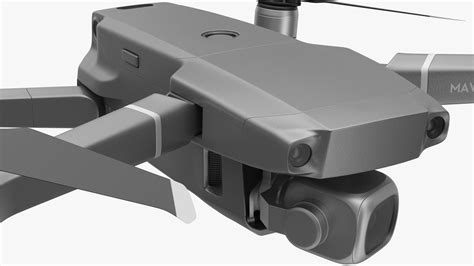 DJI Mavic 2 Pro Quadcopter con cámara 4K Hasselblad montada Modelo 3D