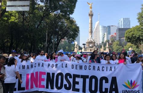 Así Fue La Marcha En Defensa Del Ine Alcaldes De México