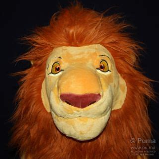 The Lion King Huge Jumbo Mufasa Plush Stuffed Toy Disneystore