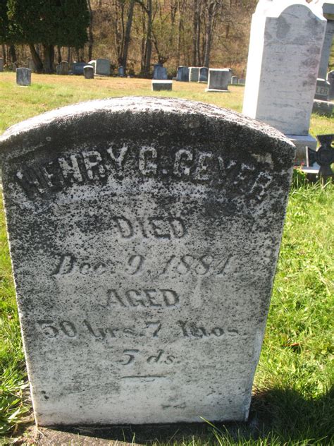 Henry Garber Geyer Find A Grave Memorial