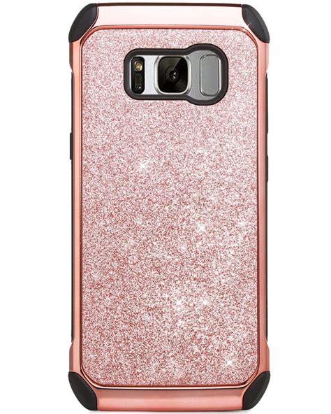 Samsung Galaxy S8 Plus Case Glitter Sparkly Hybrid Shockproof Women