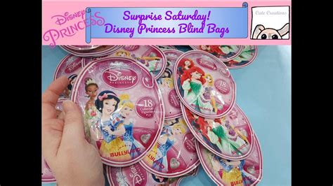 Surprise Saturday Disney Princess Blind Bags From Bullyland Youtube