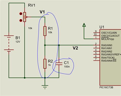 How To Make A Dc Voltmeter Using 7 Segment And Pic16f73