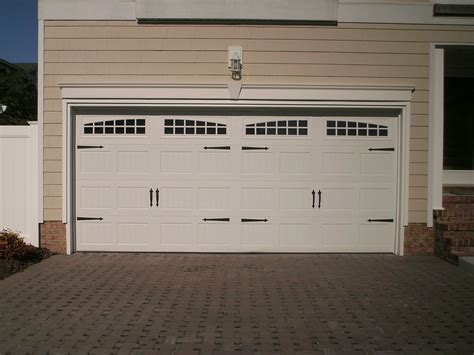 How to make a plain garage door look like a carriage style garage door