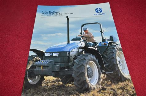 Ford New Holland 4835 5635 6635 7635 Tractor Dealer Brochure YABE14 EBay