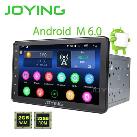 JOYING Latest 2Din Android 6 0 Car Head Unit Stereo HD 8 Player