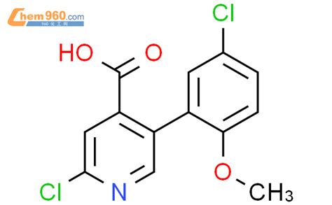 1262000 98 5 2 Chloro 5 5 Chloro 2 Methoxyphenyl Pyridine 4 Carboxylic