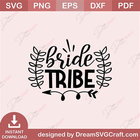 Bride Tribe Svg