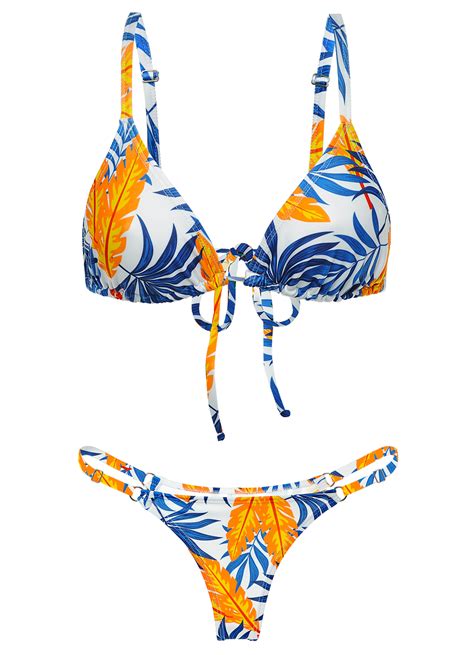 SET Bikini Triangulito Flora Comprar En Quiwistore