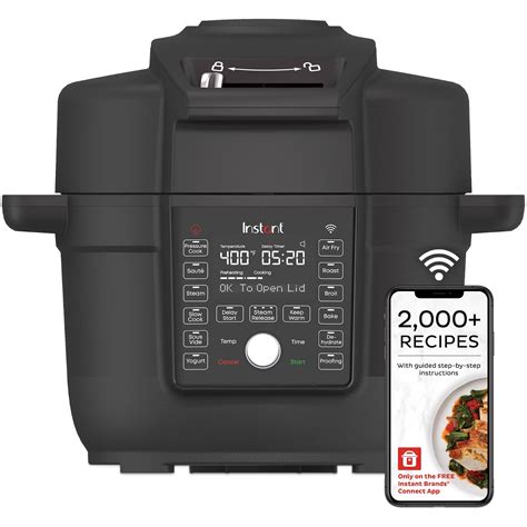 Instant Pot 6 5 Quart Duo Crisp Ultimate Lid With Wifi 13 In 1 Air