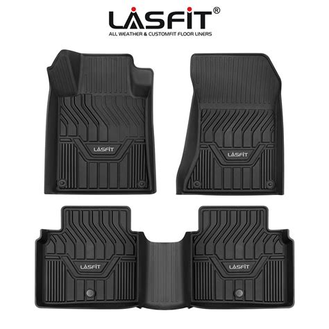 Lasfit Car Floor Mats For 2019 2022 Nissan Altima All Weather Mats Tpe Material Floor Liners