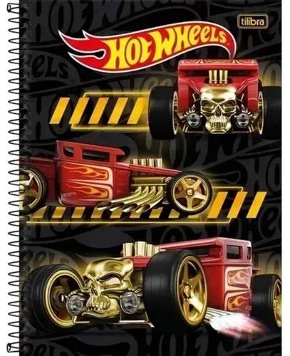 Cuaderno C D Materia Hot Wheels Hojas Tilibra Mercadolibre