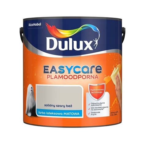 Farba Dulux Easycare Solidny szary beż 2 5 l 5237228 Cena Opinie