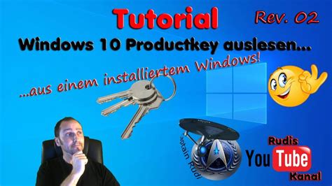 Windows Product Key Auslesen Wie Geht Denn Das Tutorial Rev