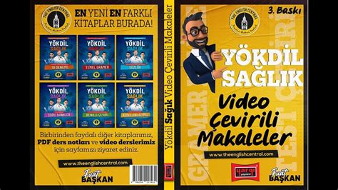 YÖKDİL SAĞLIK VİDEO ÇEVİRİLİ MAKALELER YouTube