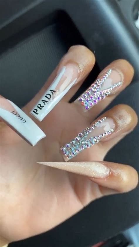 Claws Pin Kjvougee ‘ 💧 Nails Drip Nails Bling Acrylic Nails