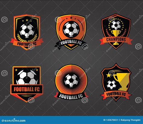 Soccer Football Badge Logo Design Templates Sport Team Identity