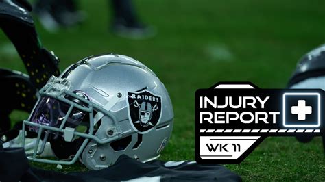 Raiders-Broncos Week 11 Injury Report: Adams, Miller among four players ...