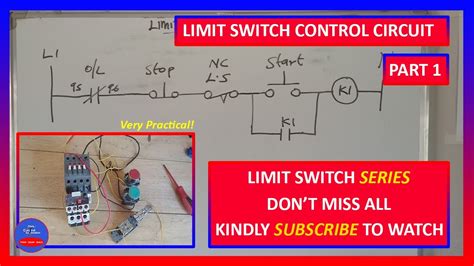 Limit Switch Control Circuit How To Wire A Limit Switch Part 1