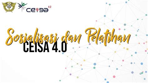 TPB Sosialisasi Portal Pengguna Jasa CEISA 4 0 YouTube