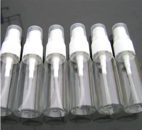 20ml Plastic Refillable Spray Bottle Transparent Atomizer Spray Bottle