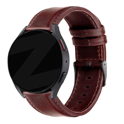 Huawei Watch GT 2 Pro Klassisches Lederarmband Dunkelbraun