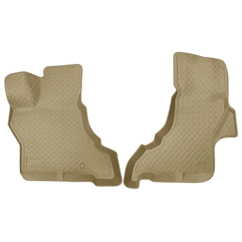 Husky By Realtruck Classic Style Series Front Floor Liners Tan Compatible With 97 21 Ford E