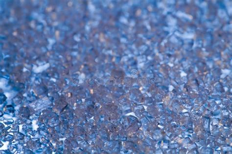 Blue Crystals Background Stock Photo Image Of Shiny Selective 4243036