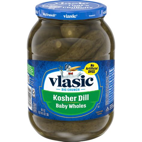 Vlasic Kosher Dill Baby Whole Pickles 46 Oz 1 36 L Lazada PH