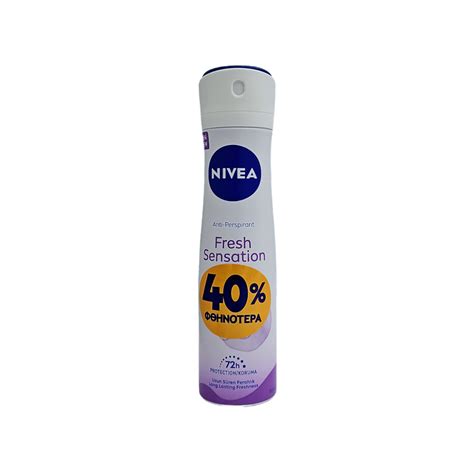 NIVEA ΑΠΟΣΜΗΤΙΚΟ SPRAY FRESH SENSATION 150ml brolias