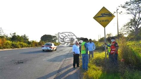 Para Evitar Accidentes Colocan Topes Y Se Al Ticas Sobre La Trans Stmica