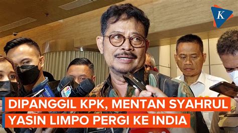 Syahrul Yasin Limpo Akui Tak Tahu Dugaan Korupsi Di Kementan