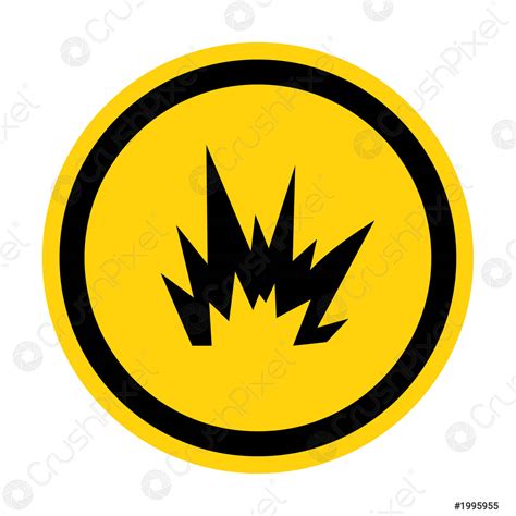 Arc Flash Hazard Symbol Sign Vector Illustration Isolate On White