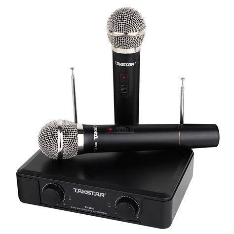 Takstar Sistema De Micr Fono Inal Mbrico Para Karaoke En El Hogar