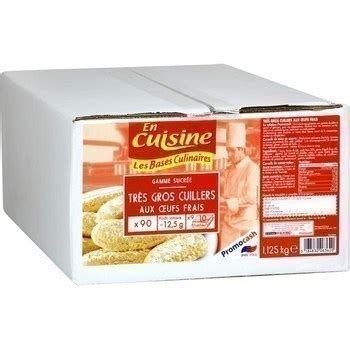 EN CUISINE Biscuit très gros cuillers oeufs frais x90 Dispatche